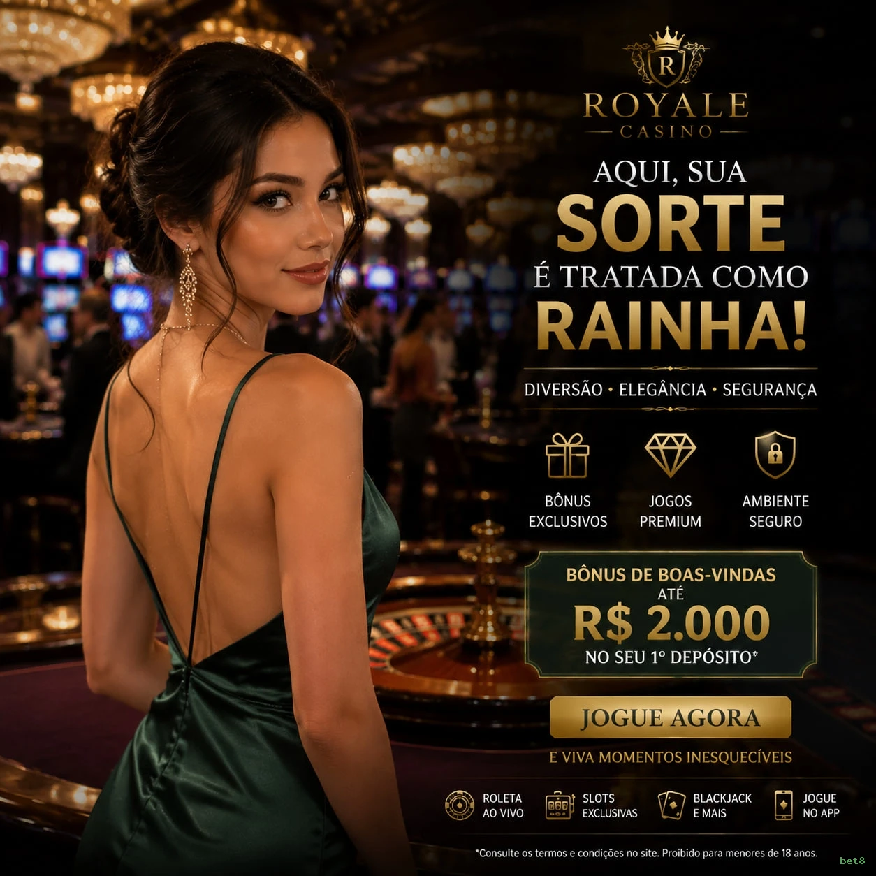 Cassino ao vivo bet8 dealers